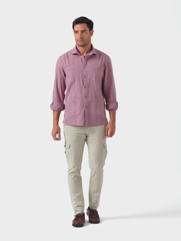 Camisa Cubana | Lavanda