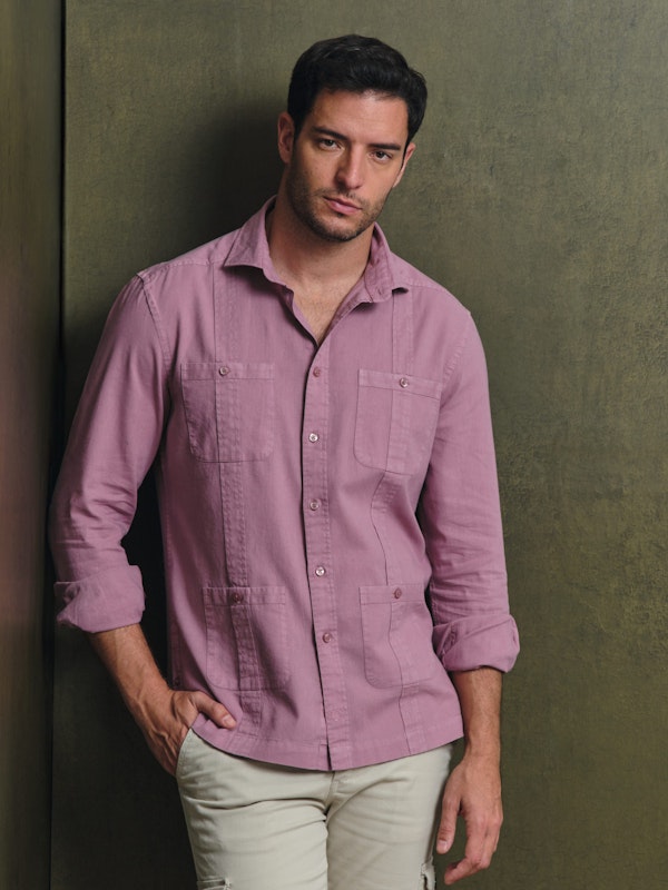 Camisa Cubana | Lavanda