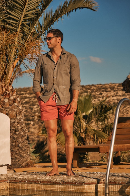 Camisa Cubana | Musgo 