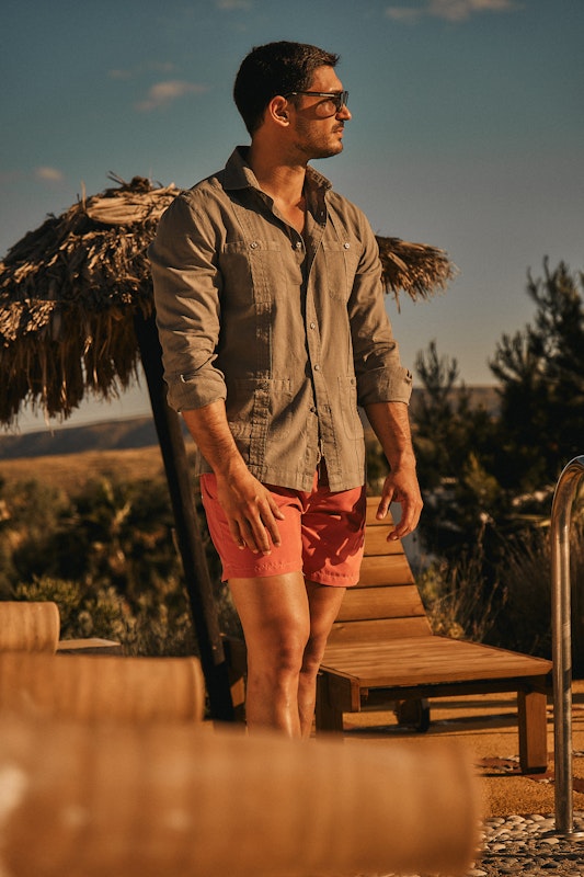 Camisa Cubana | Musgo 