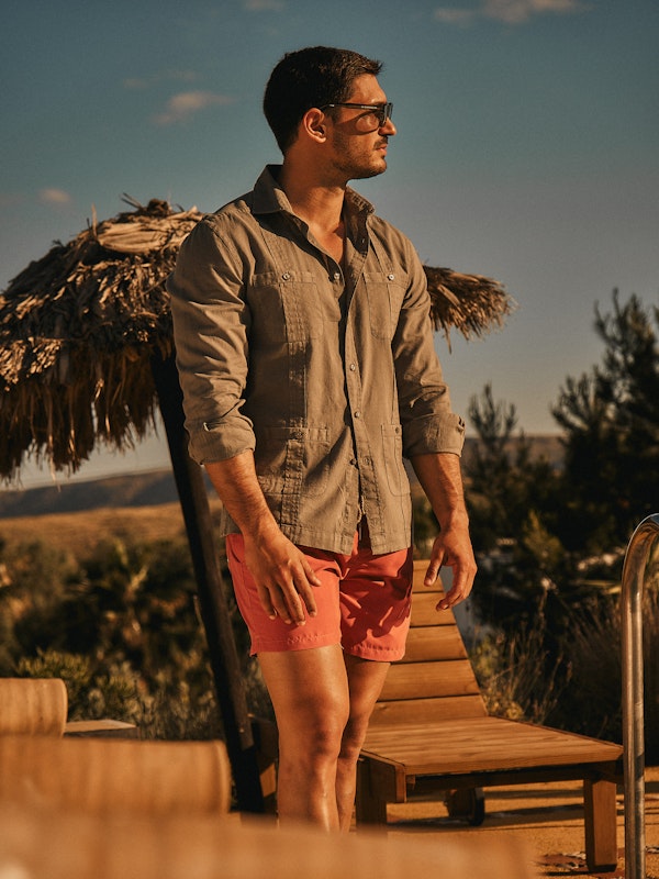 Camisa Cubana | Musgo