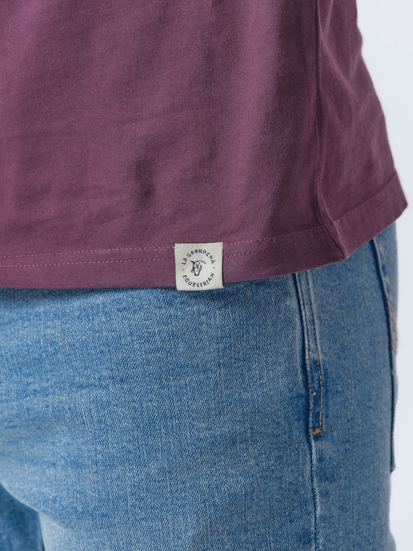 T-shirt EQ Mini | Malva