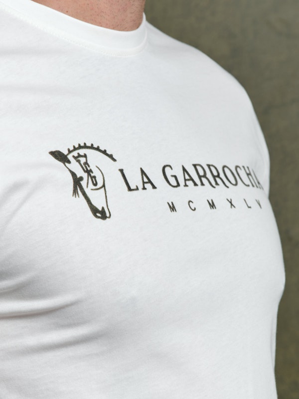 T-shirt Flock Print Clássica | Crudo