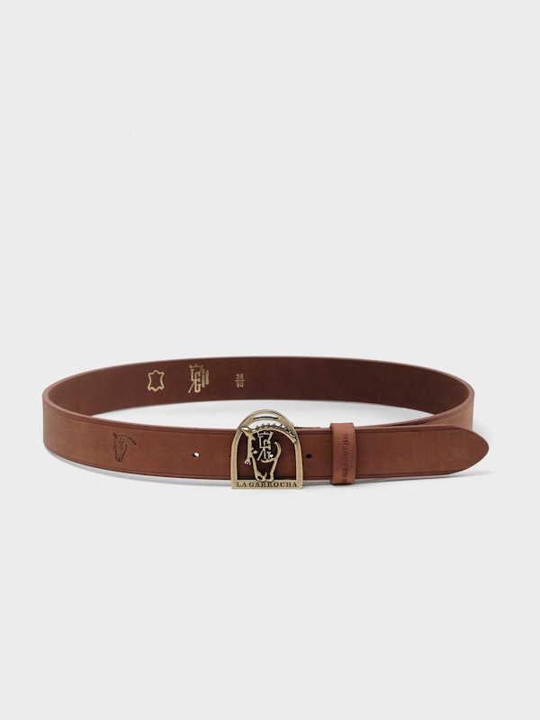 Ceinture Estribo | Cuero