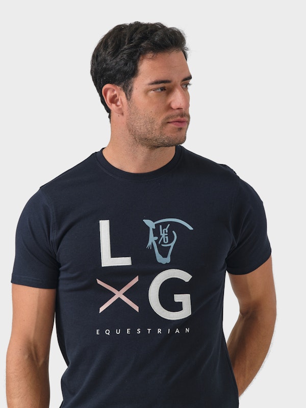 T-shirt LG Patch | Marino