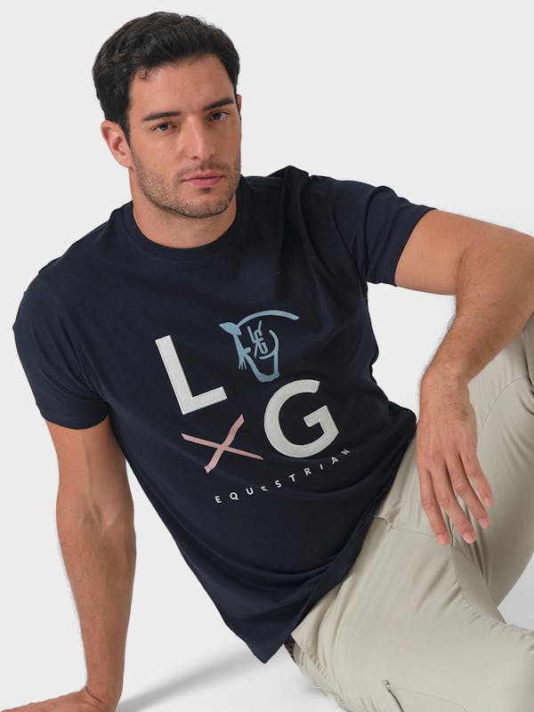 Camiseta LG Patch | Marino