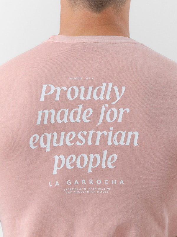 T-shirt Proudly | Rosa