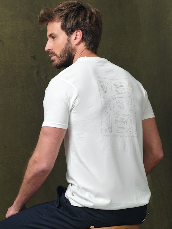 T-shirt Postal | Crudo