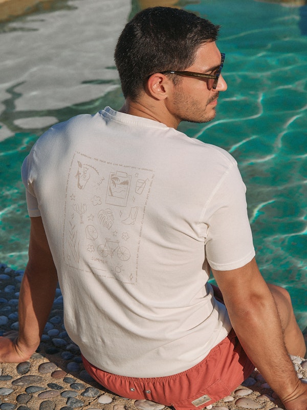 Camiseta Postal | Crudo