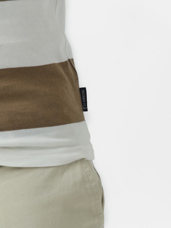 T-shirt Listrada | Oliva