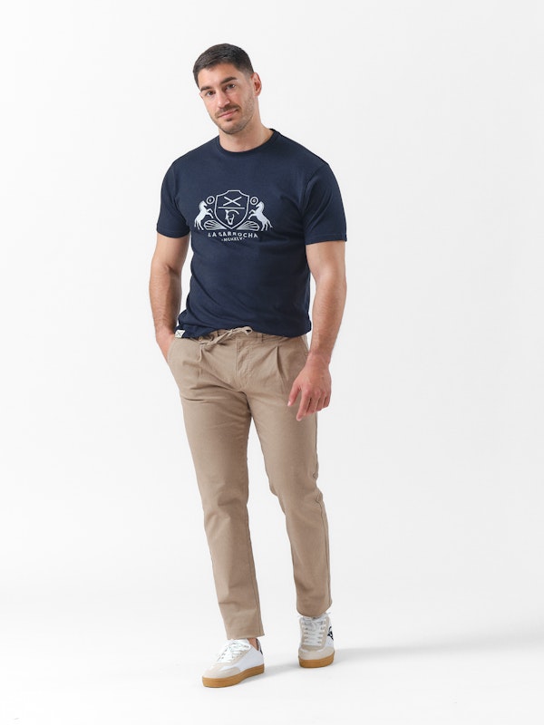 T-shirt Linear | Marino