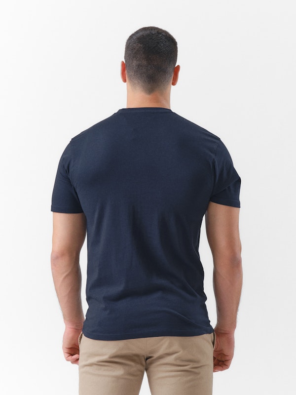 T-shirt Linear | Marino