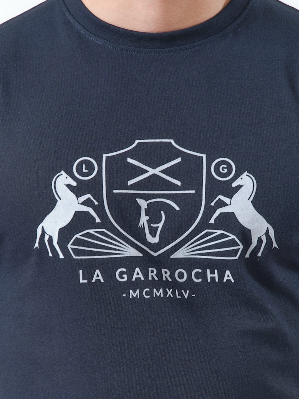 T-shirt Linear | Marino