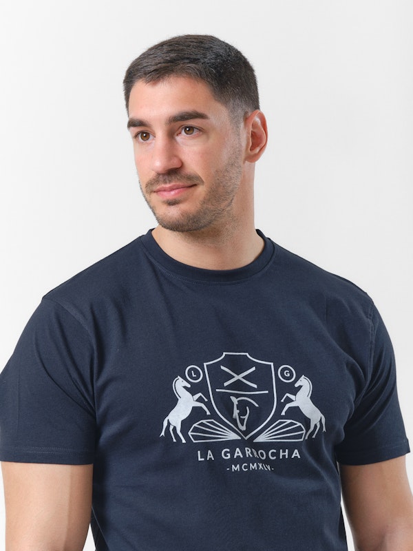 T-shirt Linear | Marino