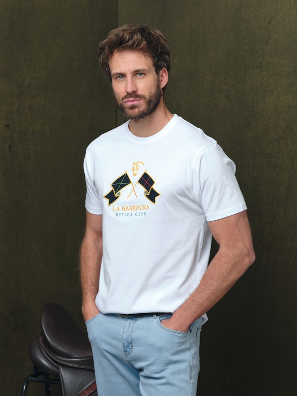 T-shirt Club Hípico | Blanco
