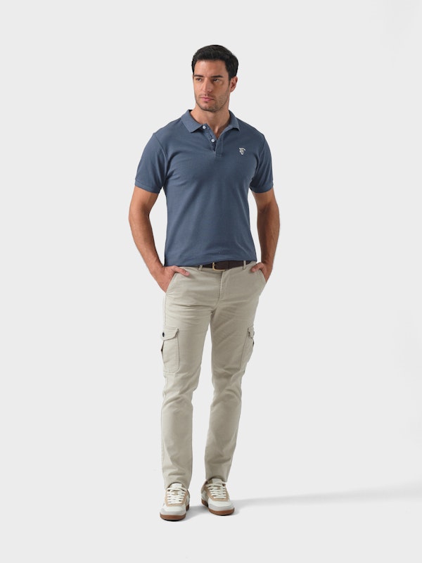 Polo Básico | Cobalto