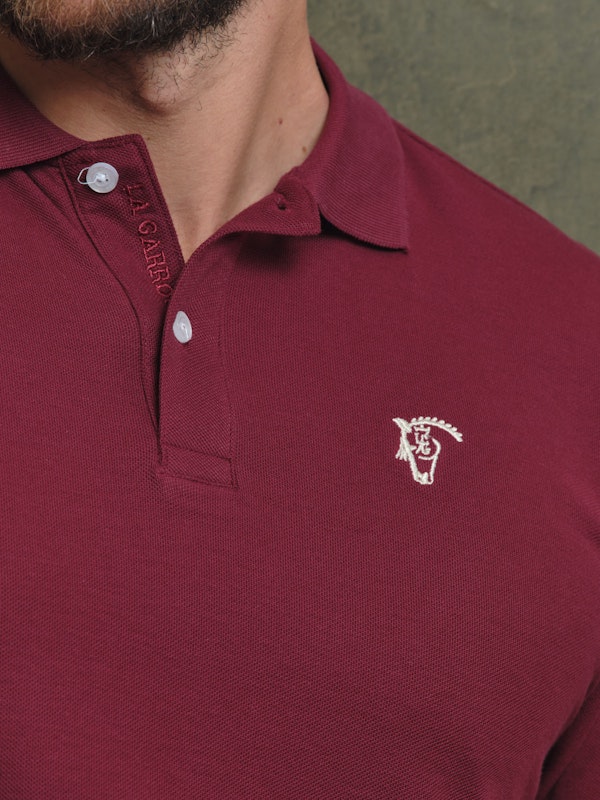 Polo Básico | Burgundy