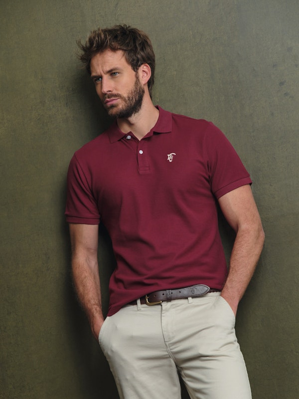 Polo Básico | Burgundy