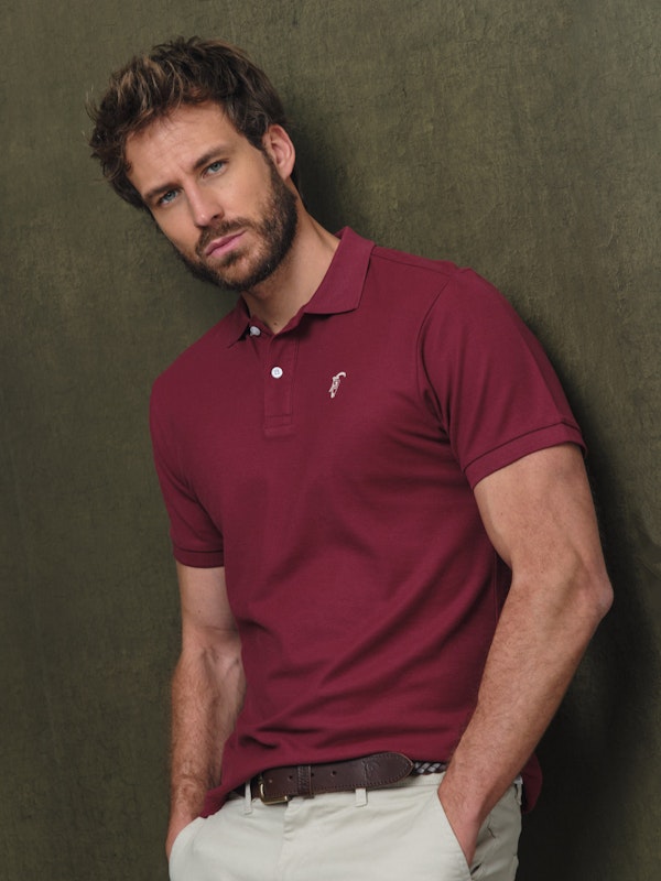 Polo Básico | Burgundy