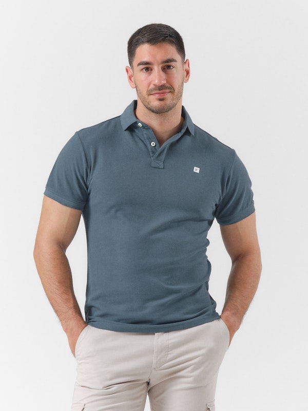 Polo Canvas | Cobalto