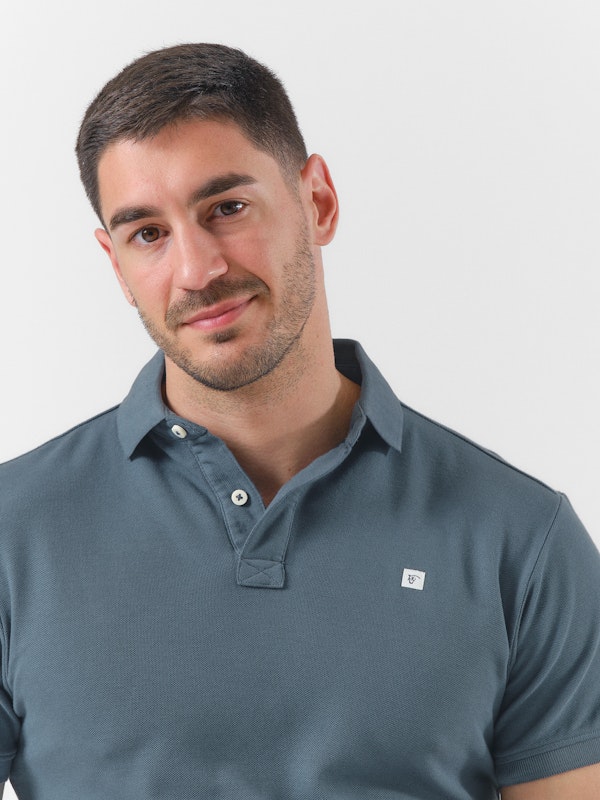 Polo Canvas | Cobalto