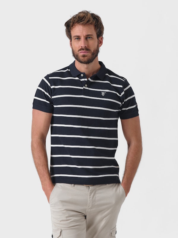 Polo Listrado | Marino