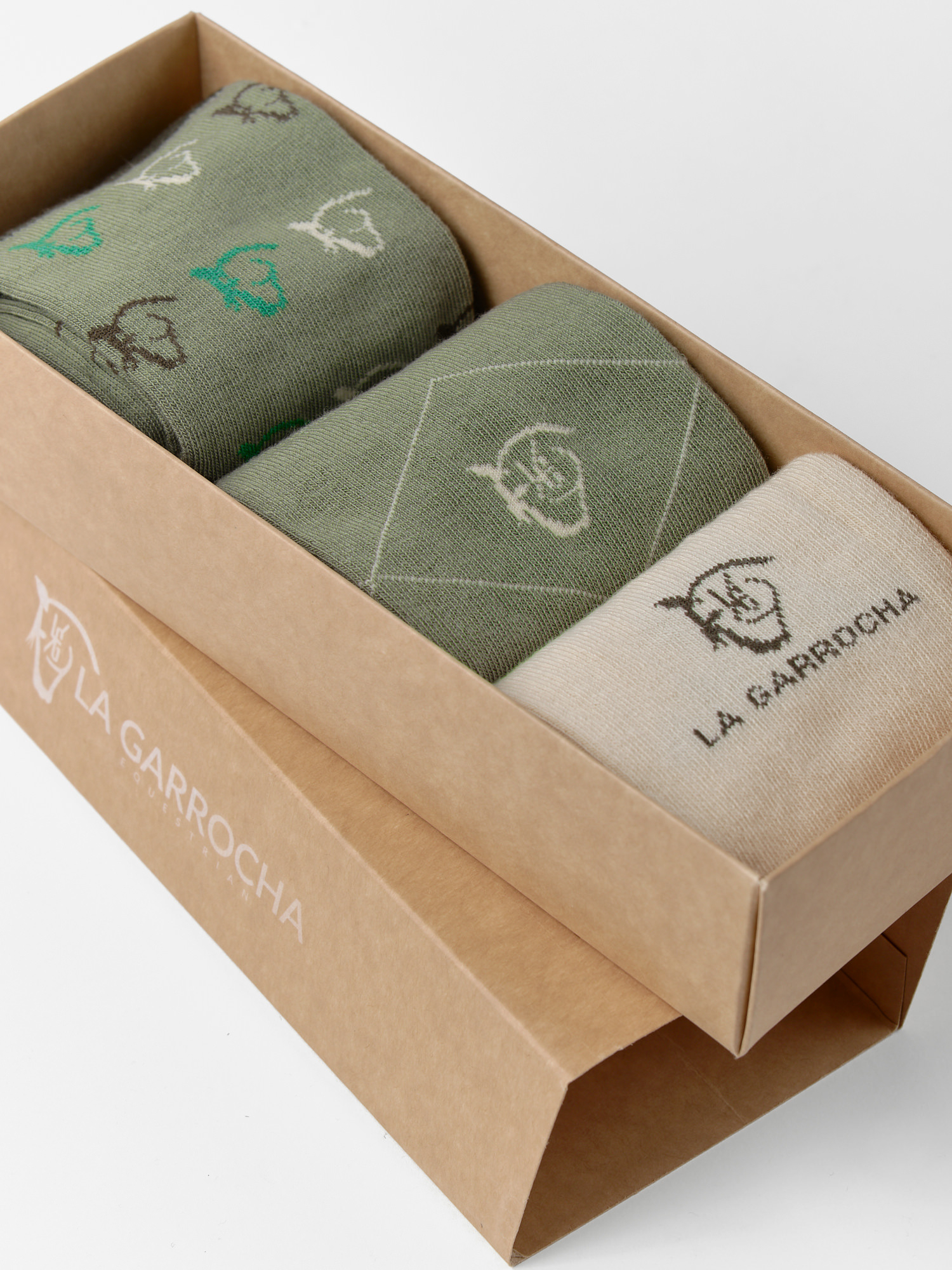 Pack de 3 Chaussettes Multi Cheval | Salvia