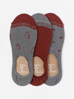 3-Pack Socks Pinky | Ceniza