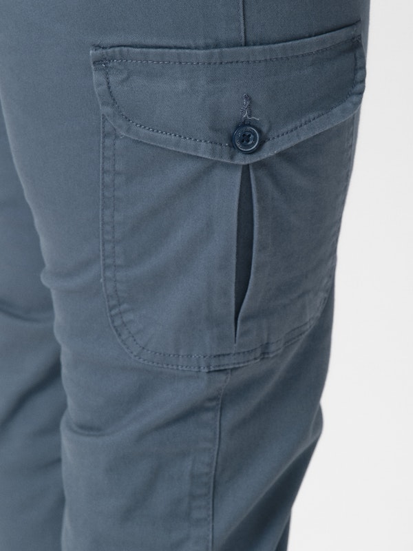 Pantalon cargo coton | Cobalto