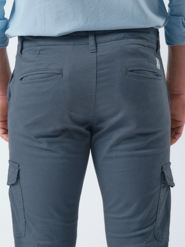 Pantalon cargo coton | Cobalto