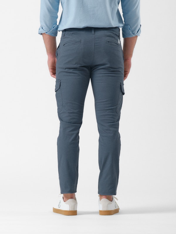 Pantalon cargo coton | Cobalto