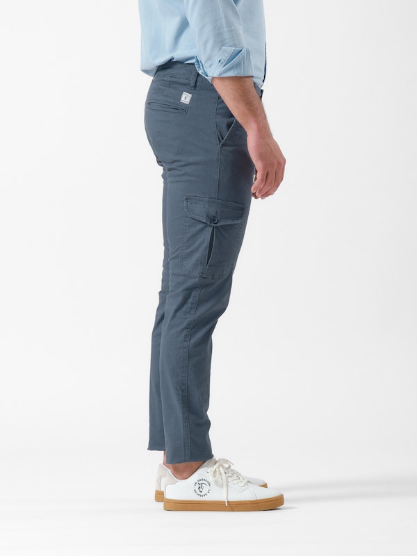 Pantalon cargo coton | Cobalto
