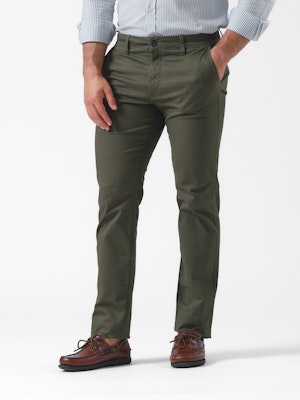 Regular Chinos | Verde