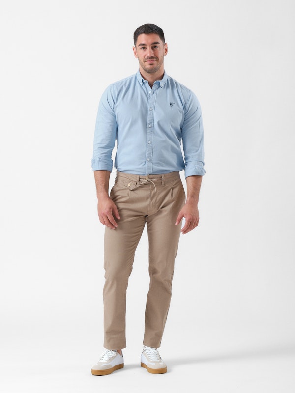 Chino à lacets | Camel