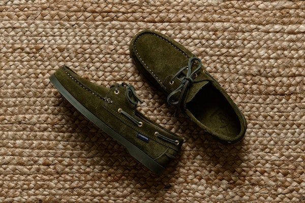 Sapato Náutico Camurça | Verde