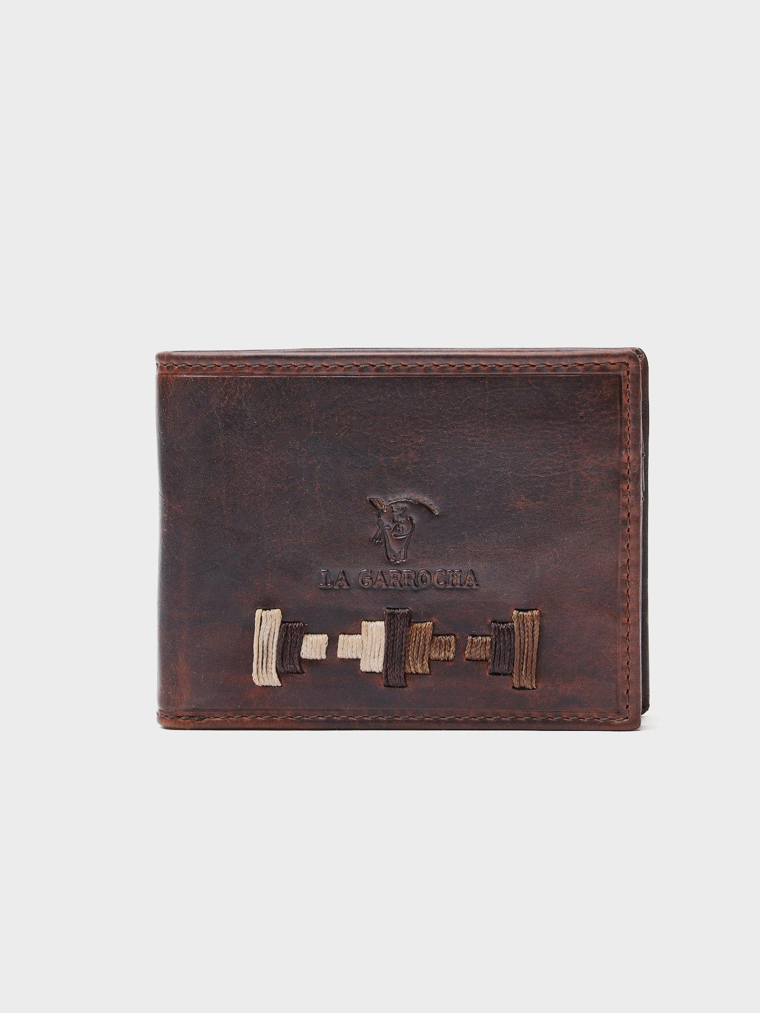 Portefeuille Ethnique Arauca | Taupe 