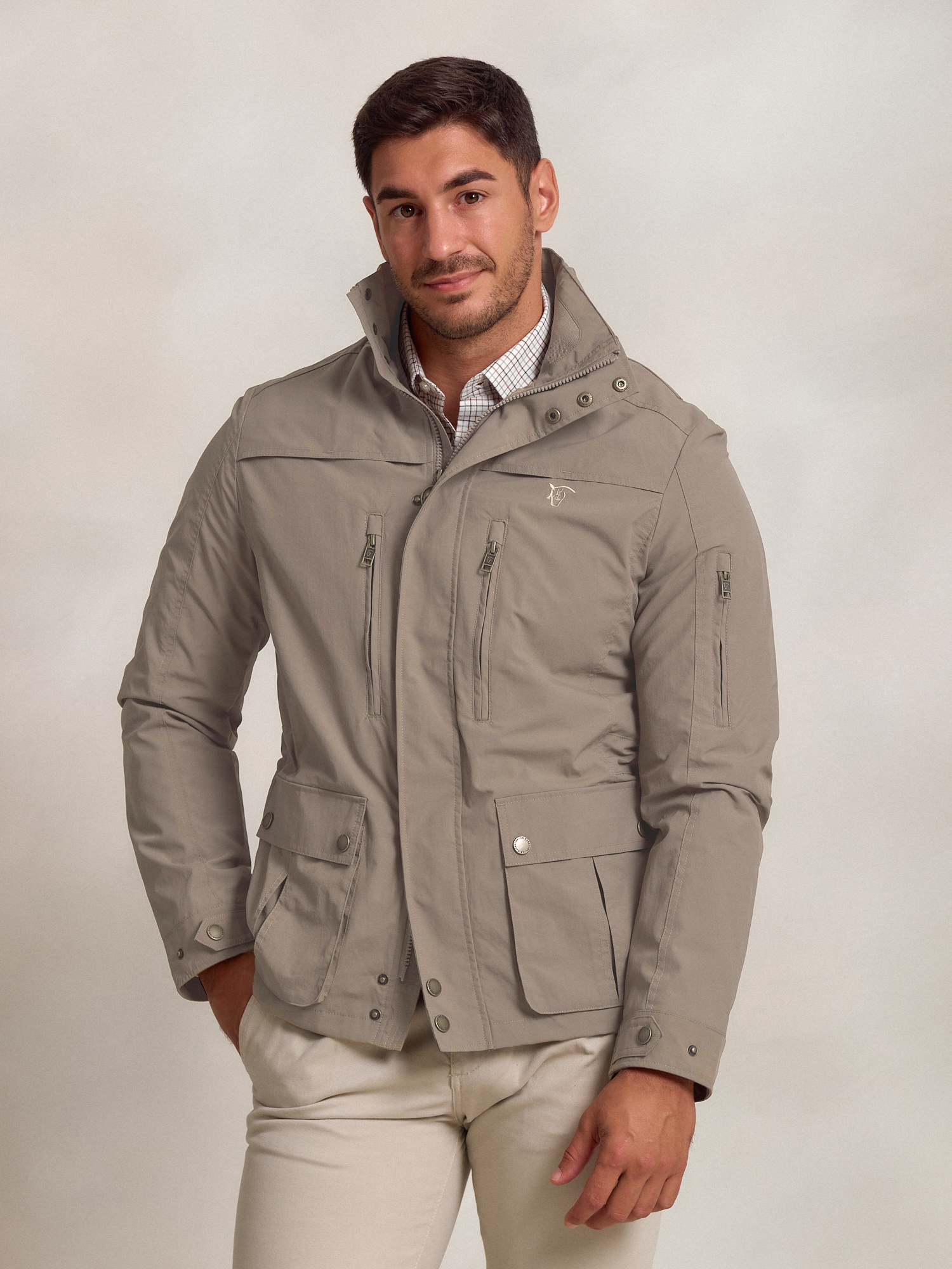 ​Technical Parka | Greige
