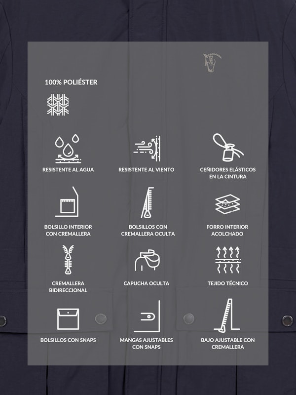 Parka Premium | Marino