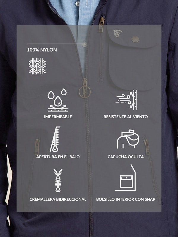 Veste coupe-vent technique | Marino