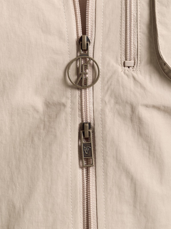 Veste coupe-vent technique | Beige