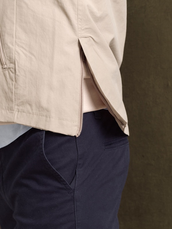 Veste coupe-vent technique | Beige