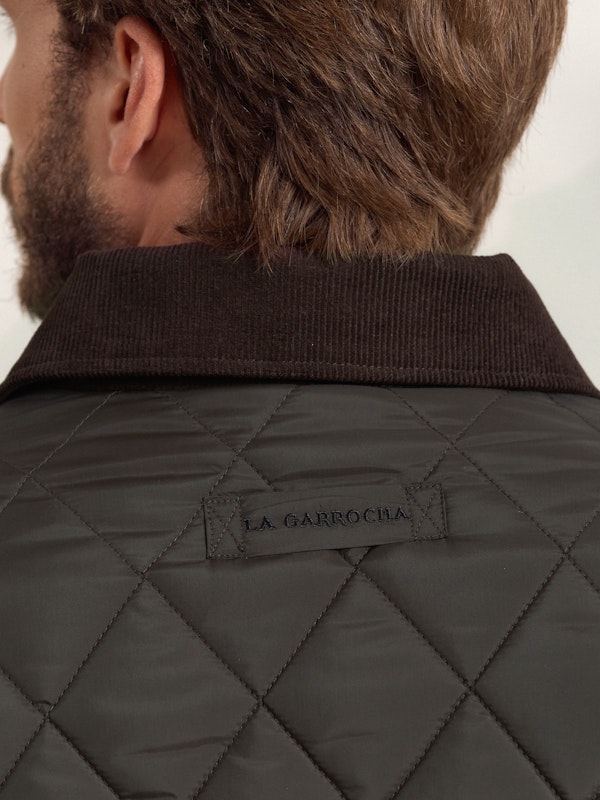 Manteau Matelassé Husky | Carbón