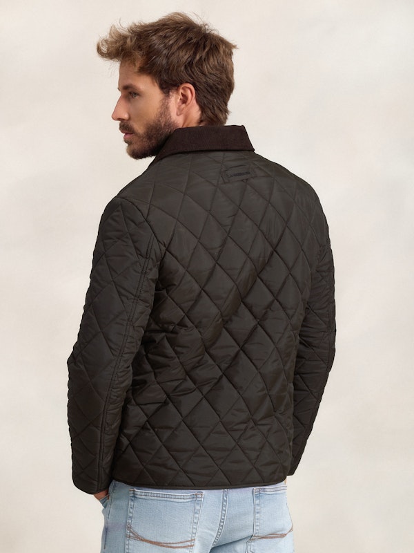 Manteau Matelassé Husky | Carbón