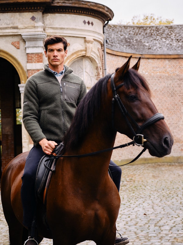 Jaqueta Polar Equestrian | Musgo