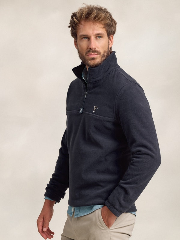 Polaire Demi-zip | Marino