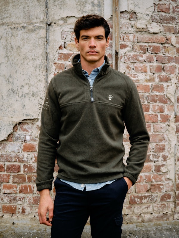 Polaire Demi-Zip | Musgo