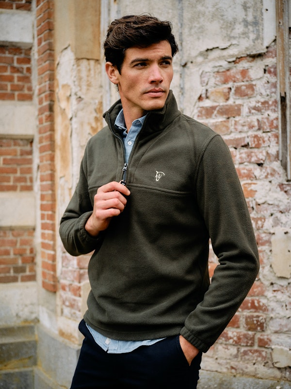 Polaire Demi-Zip | Musgo
