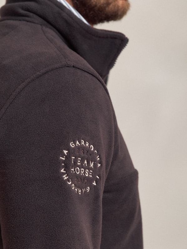 Polaire Demi-zip | Carbón