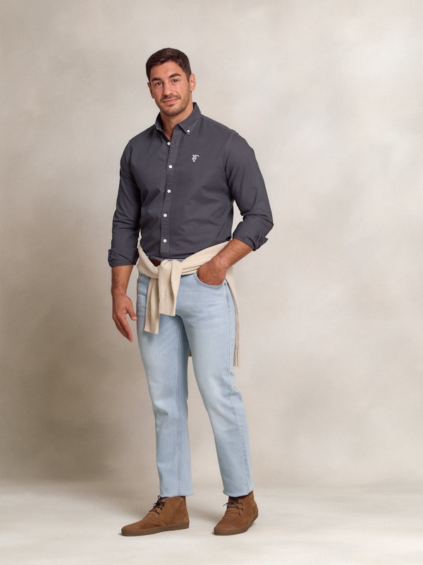 Camisa Garment Dyed | Oxígeno