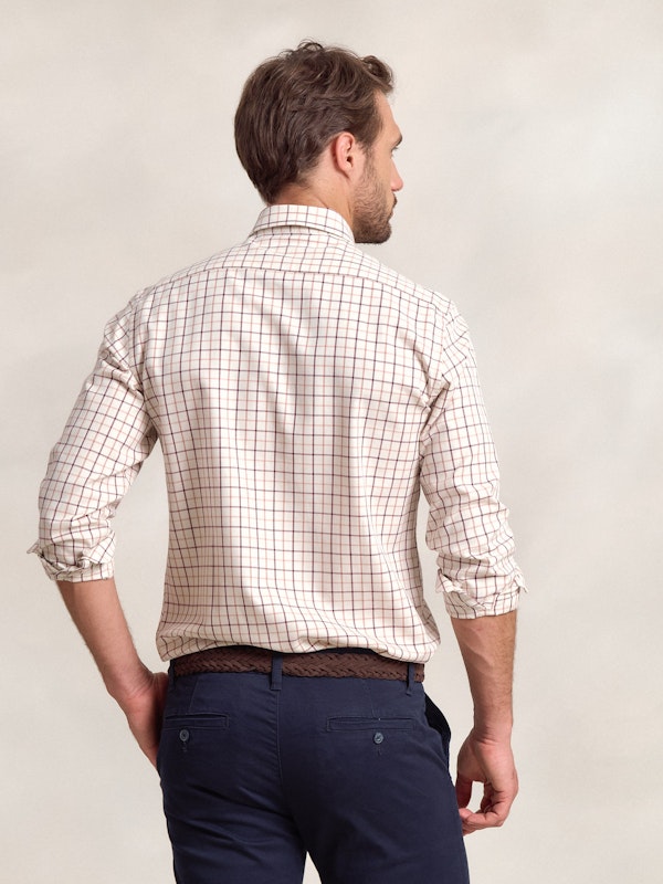 Chemise à Carreaux Montijo | Burgundy